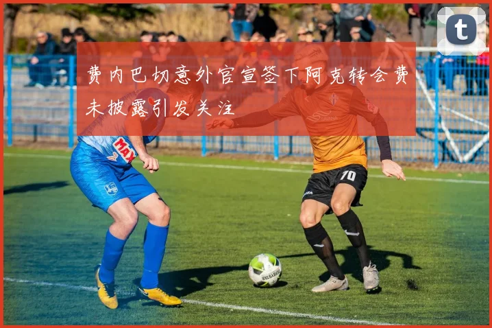费内巴切意外官宣签下阿克转会费未披露引发关注